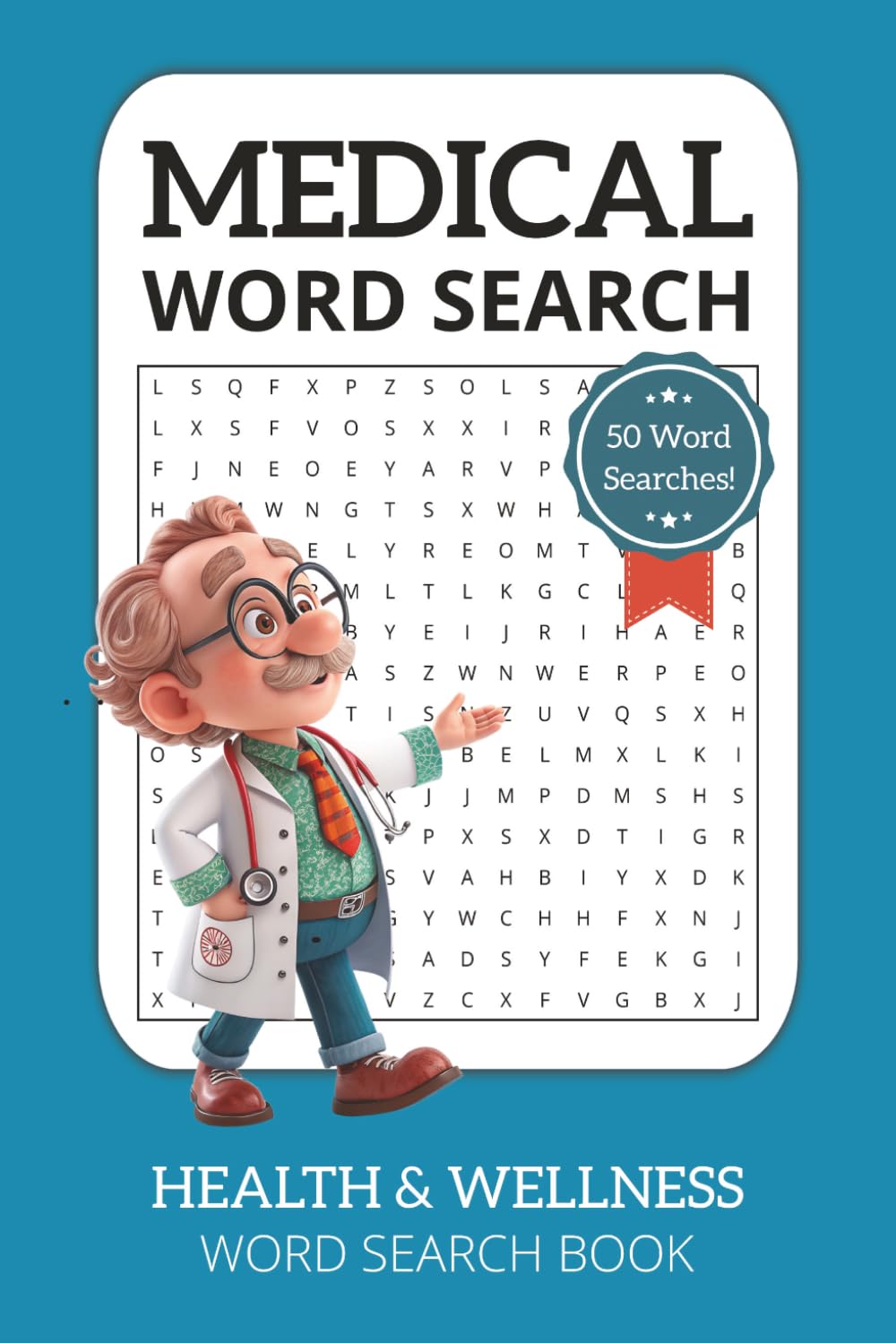 Medical Word Search: Health & Wellness Word Search Book