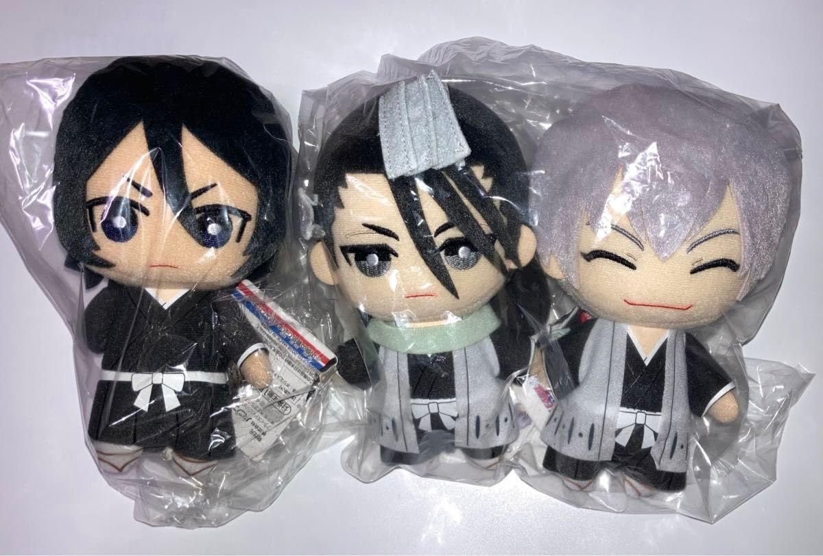 Amazon.co.jp: BLEACH ブリーチ ともぬい 朽木 白哉、ルキア、市丸ギン 