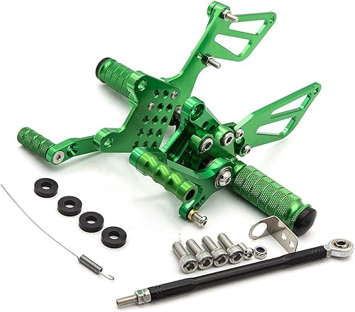 Miniatura 32 de Motorcycle Rearset Foot Pegs Rear Set Footrests Fully Adjustable Foot Boards Compatible for GSXR750 GSXR600 1996-2005,GSXR1000 2000-2004,SV650