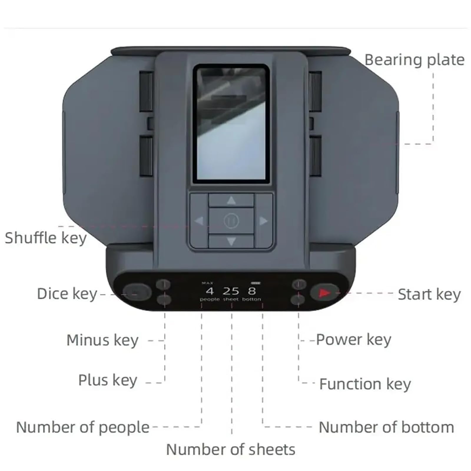 Shaker e distributore automatico di carte 2 in 1