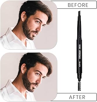 King Leonidas Beard Pencil Filler for Men (Black), Waterproof Beard Liner Pen for Highlighting and Detailing Mottled Beards, Men's Beard Shapers and Definers : Amazon.se: Beauty