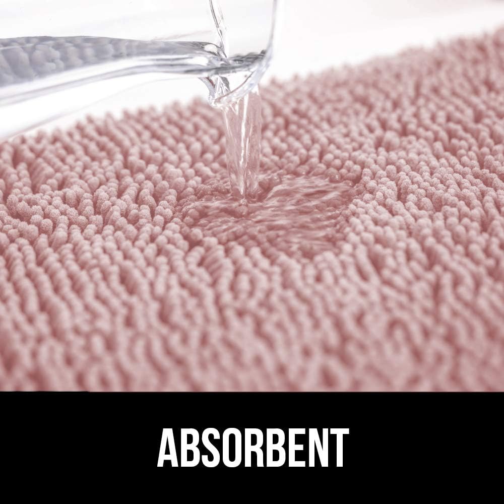 Top Brands Gorilla Grip Indoor Durable Chenille Doormat, 60x36, Soft Absorbent Mat, Machine Wash Inside Mats, Low-Profile Rug Doormats for Entry, Back Door, Mud Room, Garage Floor, Home Essentials, Dusty Pink Free Shipping Over $50 Gorilla Grip Indoor Durable Chenille Doormat, 60x36, Soft Absorbent Mat, Machine Wash Inside Mats, Low-Profile Rug Doormats for Entry, Back Door, Mud Room, Garage Floor, Home Essentials, Dusty Pink