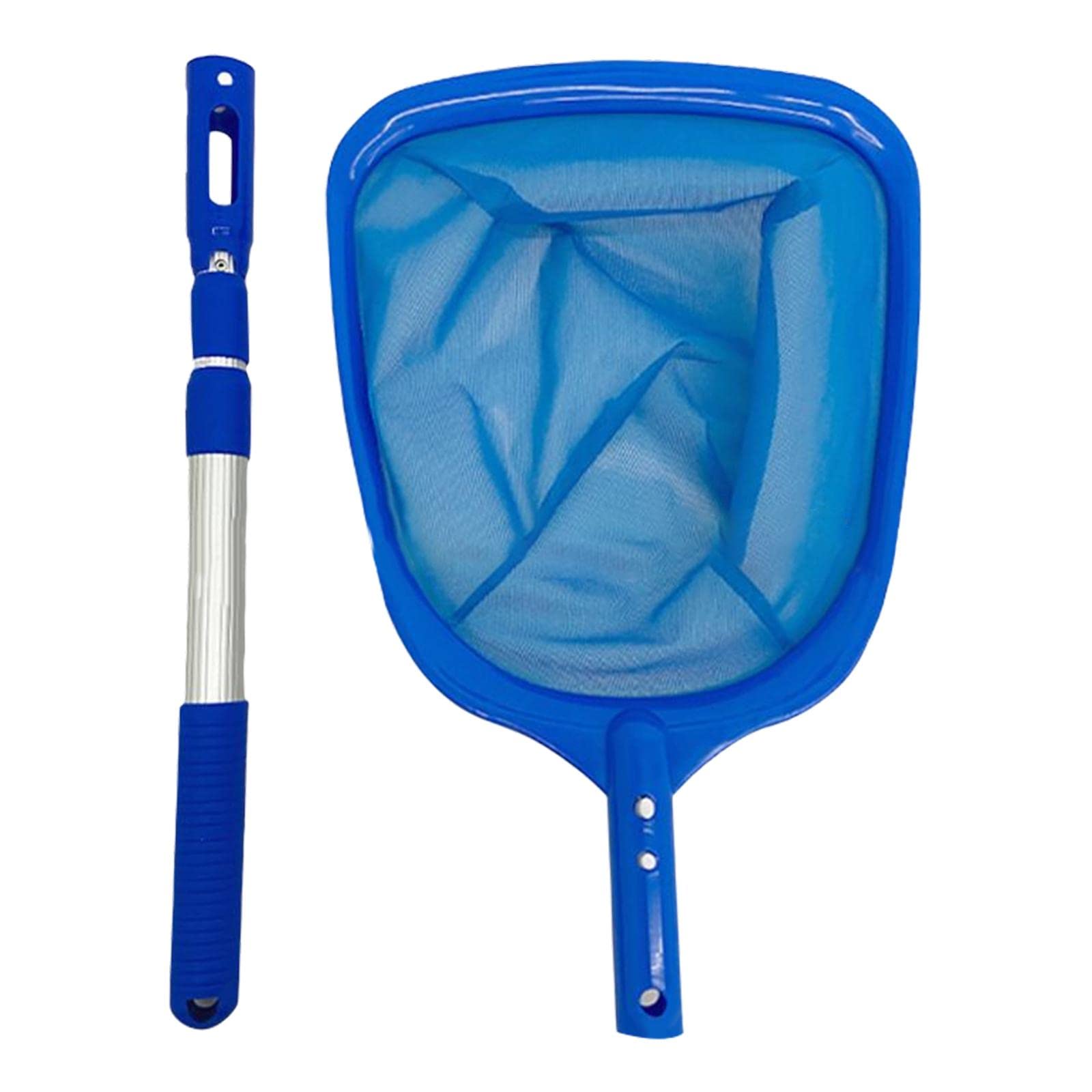 Pool Cleaner Telescoping Pole for Hot Tub Pond Maintenance Cleaning Tool Skimmer Net and Pole-image-3