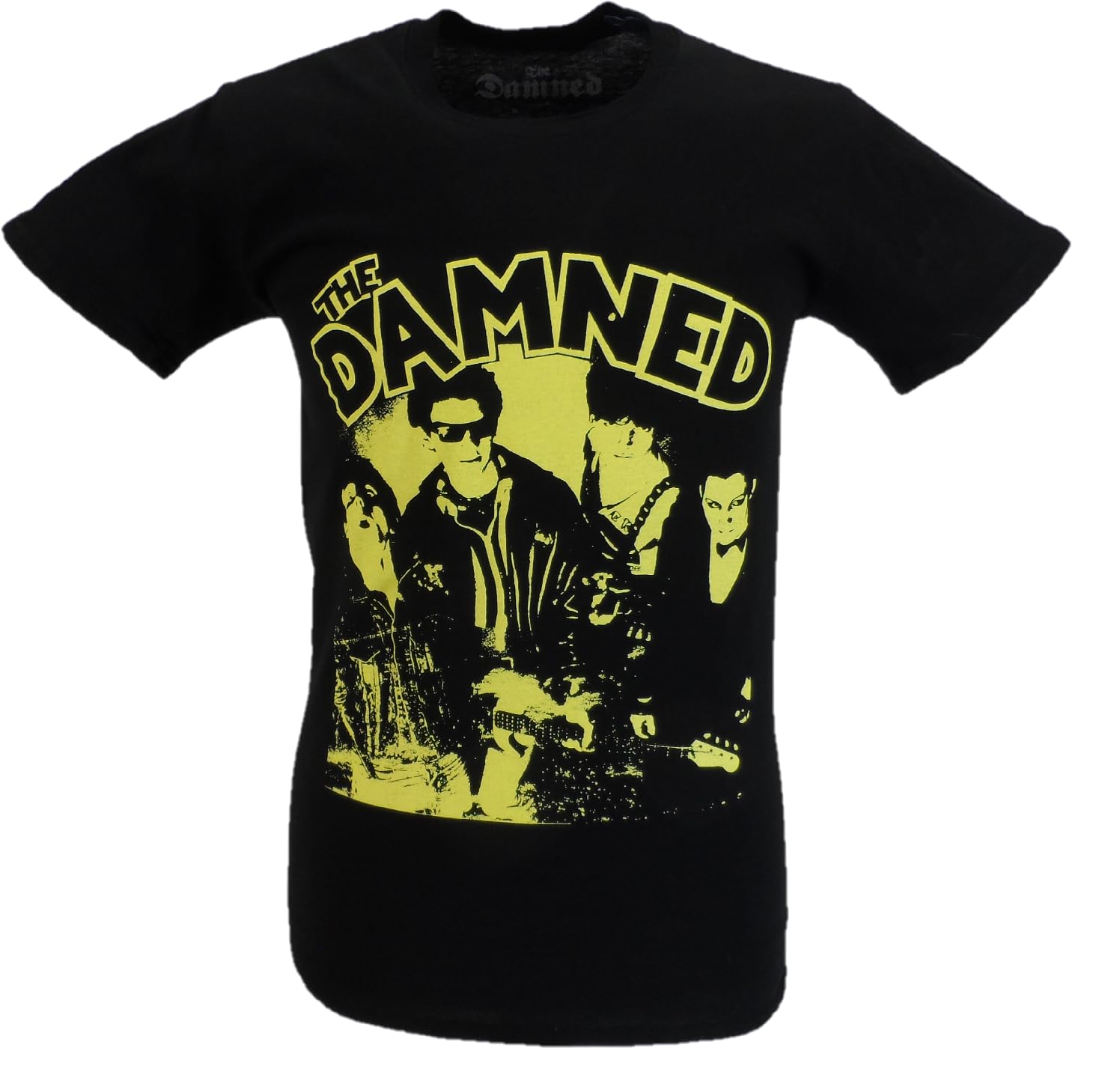 Mazeys Mens Official The, Damned T Shirts (UK, Alpha, XL, Regular, Regular, New Rose Vintage)