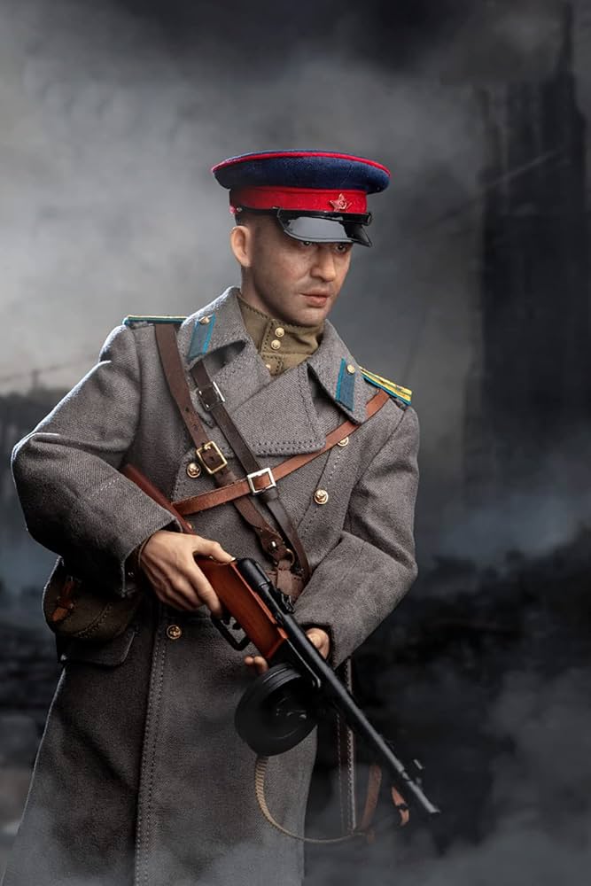 Amazon.co.jp: 1/6 Scale NKVD Officer Action Figure WWII