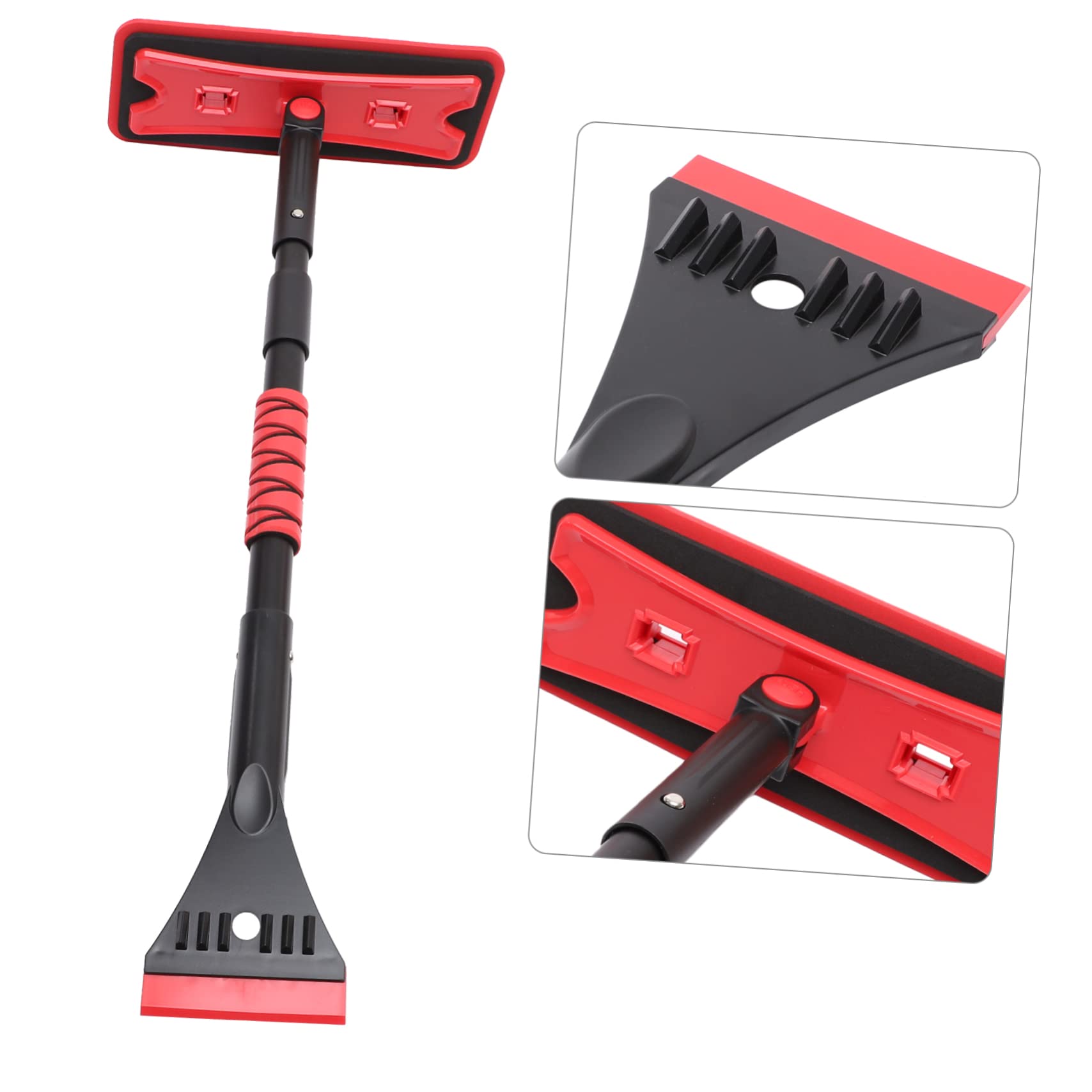 Toddmomy Grattoir à Neige pour Pare-Brise De Voiture Brosse à Neige Amovible Outil De Nettoyage pour Déneigement Hivernal Grattoir à Glace