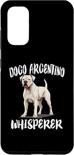 Galaxy S20 Dogo Argentino Whisperer Case