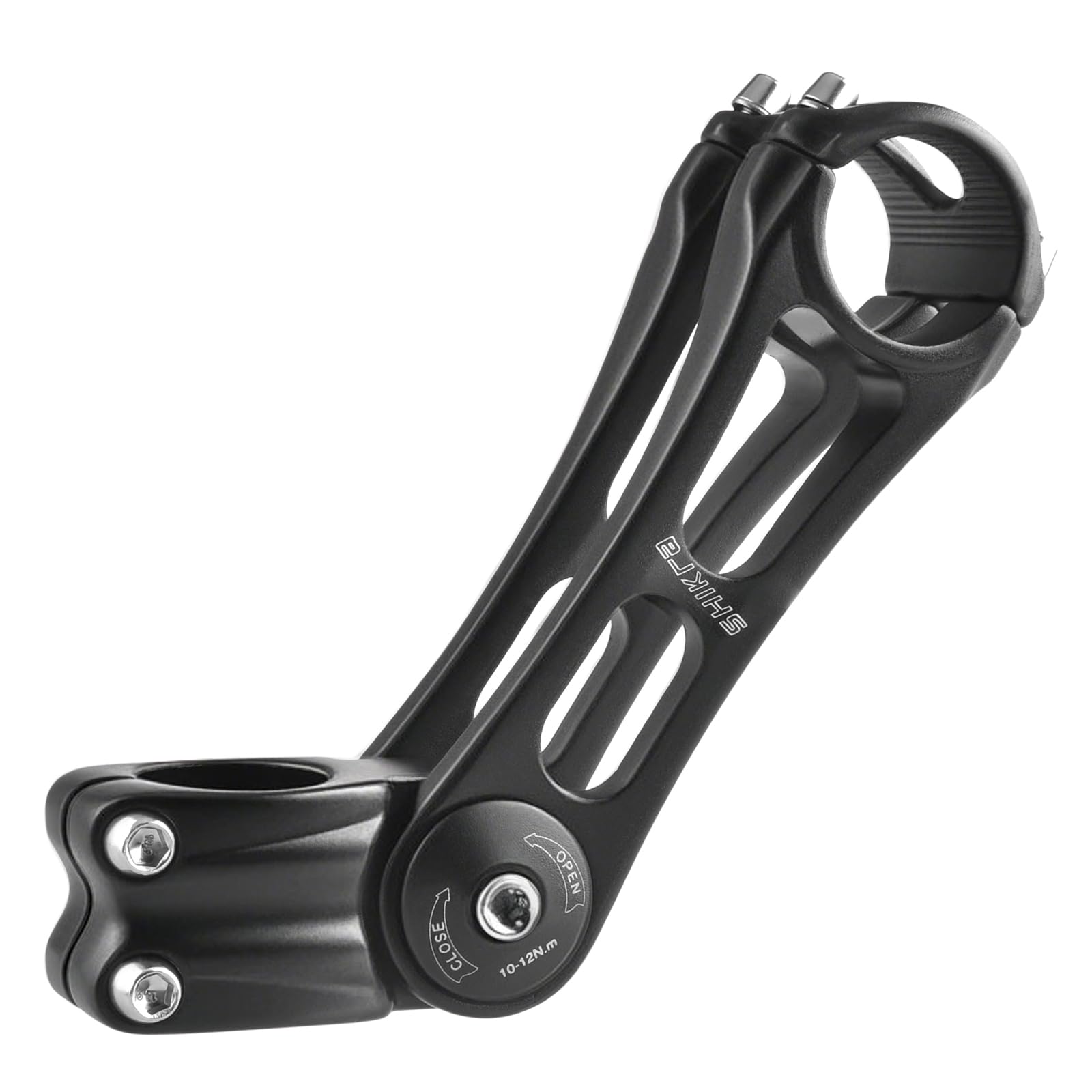 TRIWONDER Verstellbarer Lenkervorbau ±85° Aluminium 25,4/31,8 mm - 90/110/145 mm Fahrradlenker Vorbau für MTB, Rennrad, BMX (Für 31,8 mm Lenker, 31.8 x 145mm)