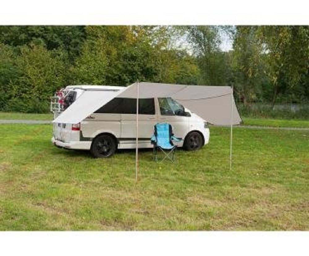 Reimo Tent Technology Sonnenvordach Mauritius L, 4,8x3 Meter mit 2 Aufstellstangen Sport & Freizeit