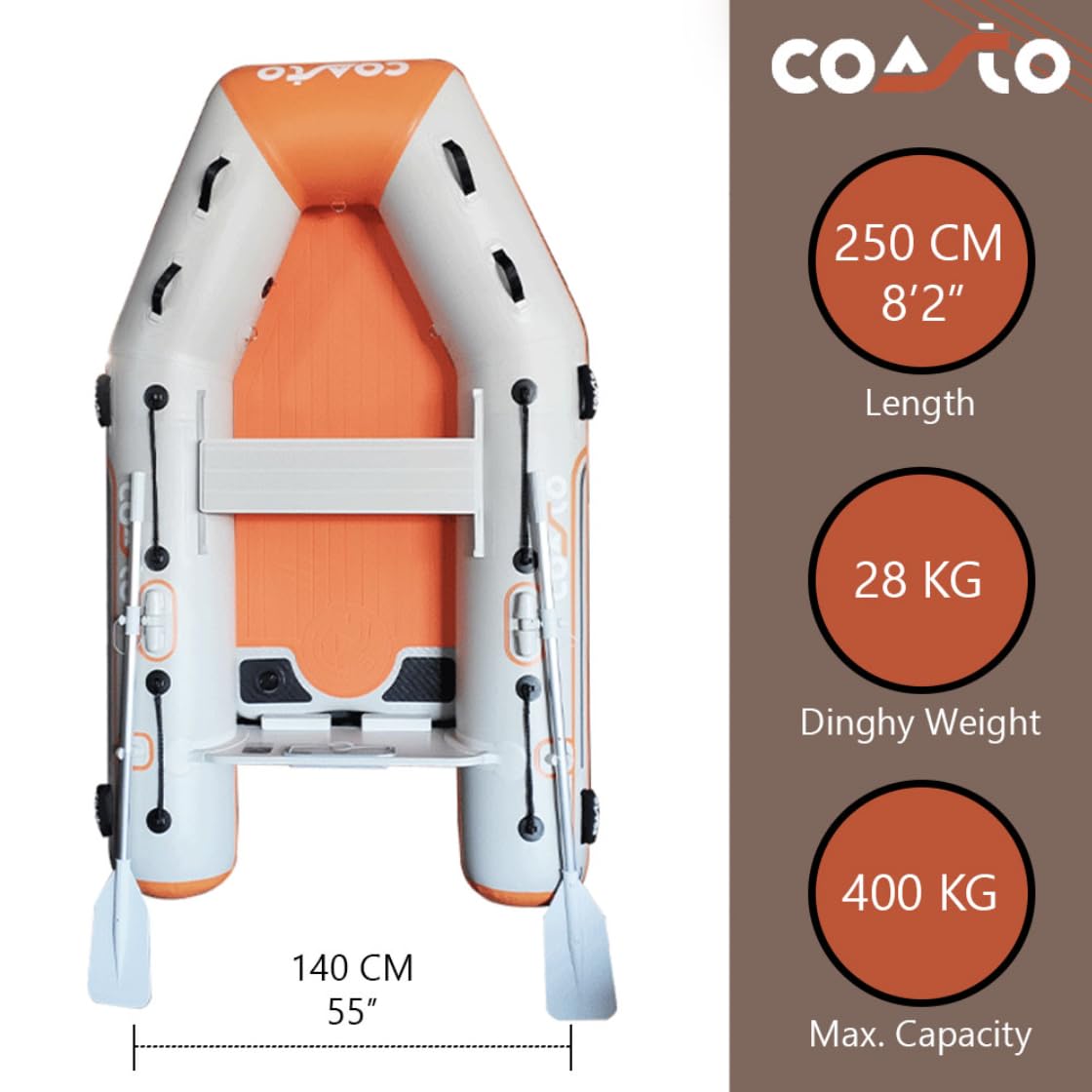 Coasto DS - Bote Unisex Adulto
