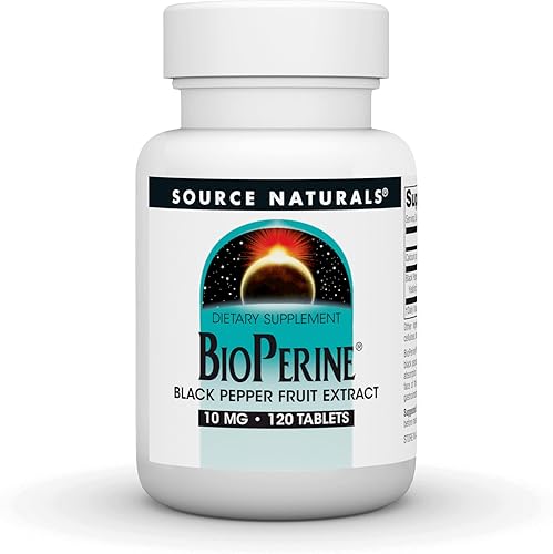 Source Naturals: BioPerine 10 mg 120 comprimidos