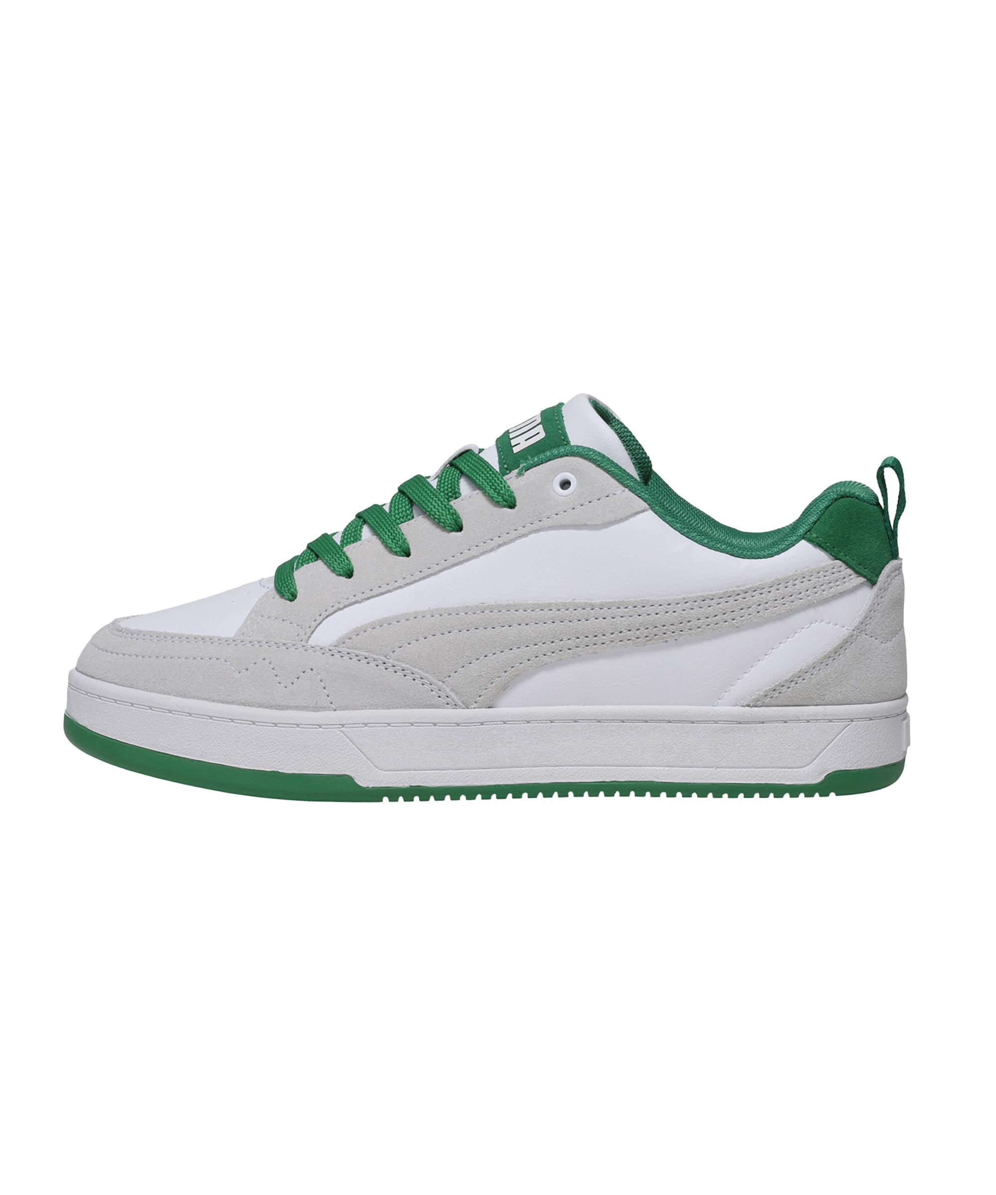 Puma Unisex-Adult Court Fusion Sneaker White White-Archive Green
