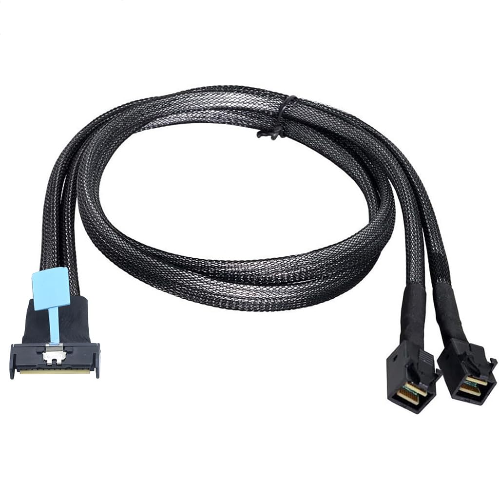 Amazon.com: JMT PCIE Gen5 MCIO 8X 8i to 2 MINI SAS HD SFF-8643