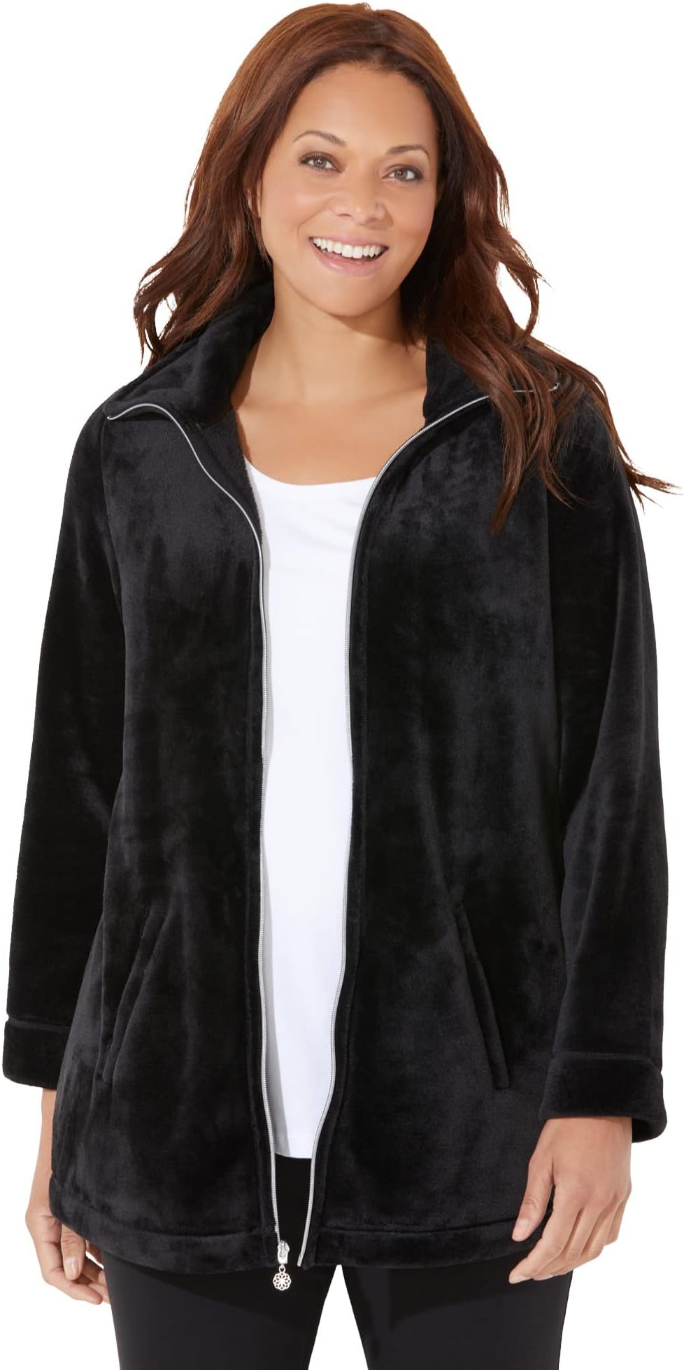 Women's Plus Size Ultimate Plush Jacket