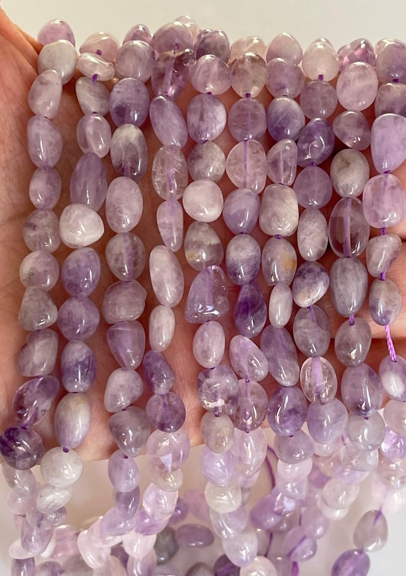 Perles améthyste naturelle 6mm de qualité supérieure pour bijoux