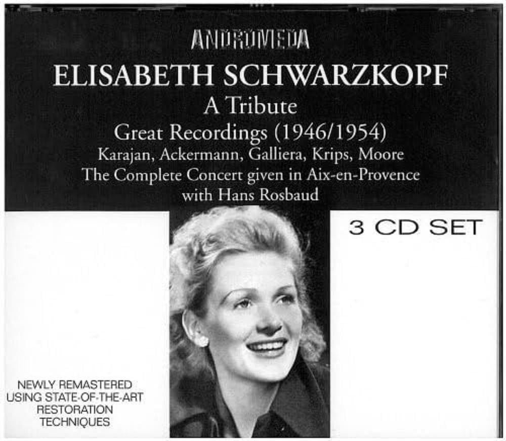 ELIZABETH SCHWARZKOPF - GREAT RECORDINGS 1946-1954 - KARAJAN - MOORE - KRIPS ETC