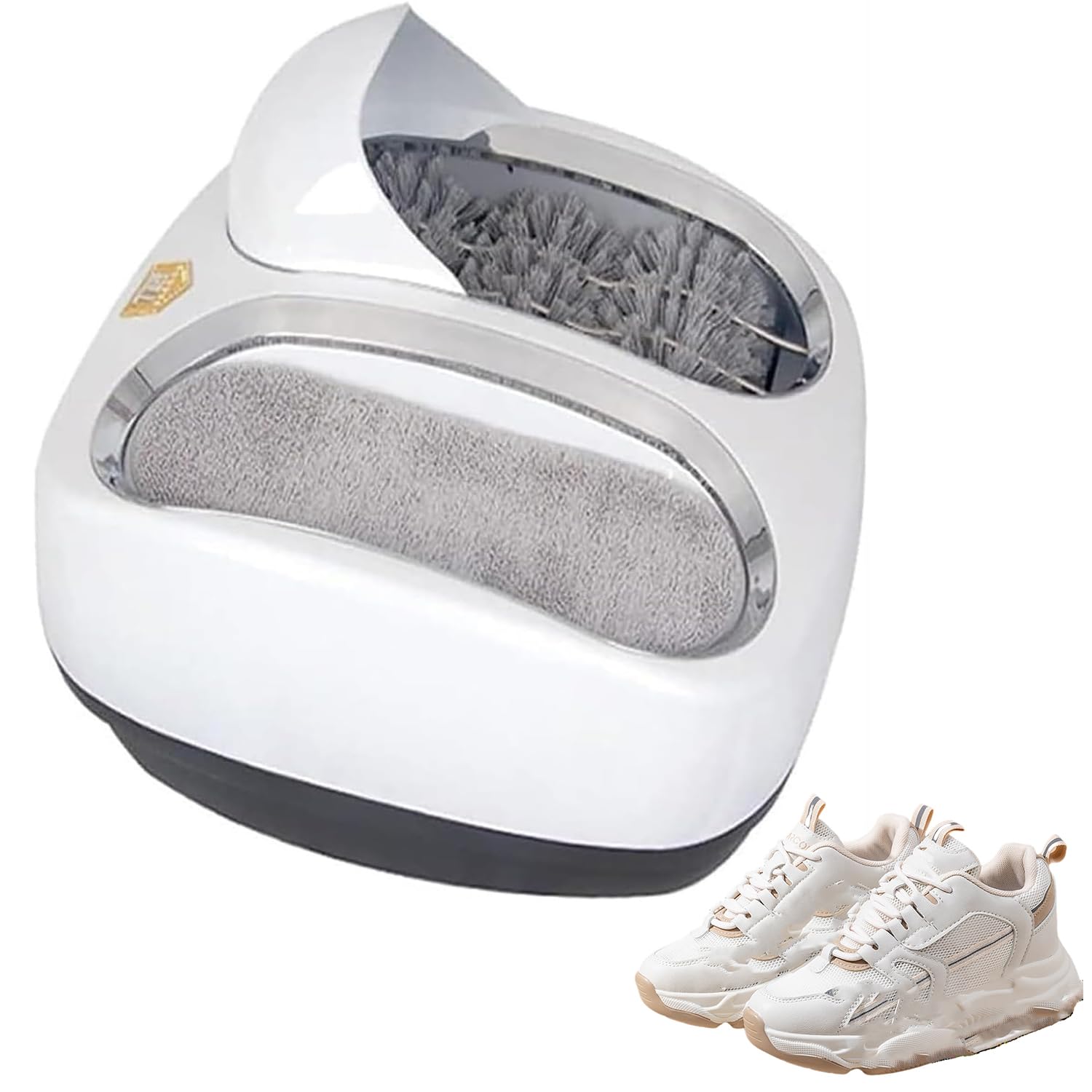 Máquina automática de limpieza de suela de zapatos, lavadora inteligente de botas y zapatos con sensor de inducción y almohadilla súper absorbente, eficiente removedor de suciedad de barro para la