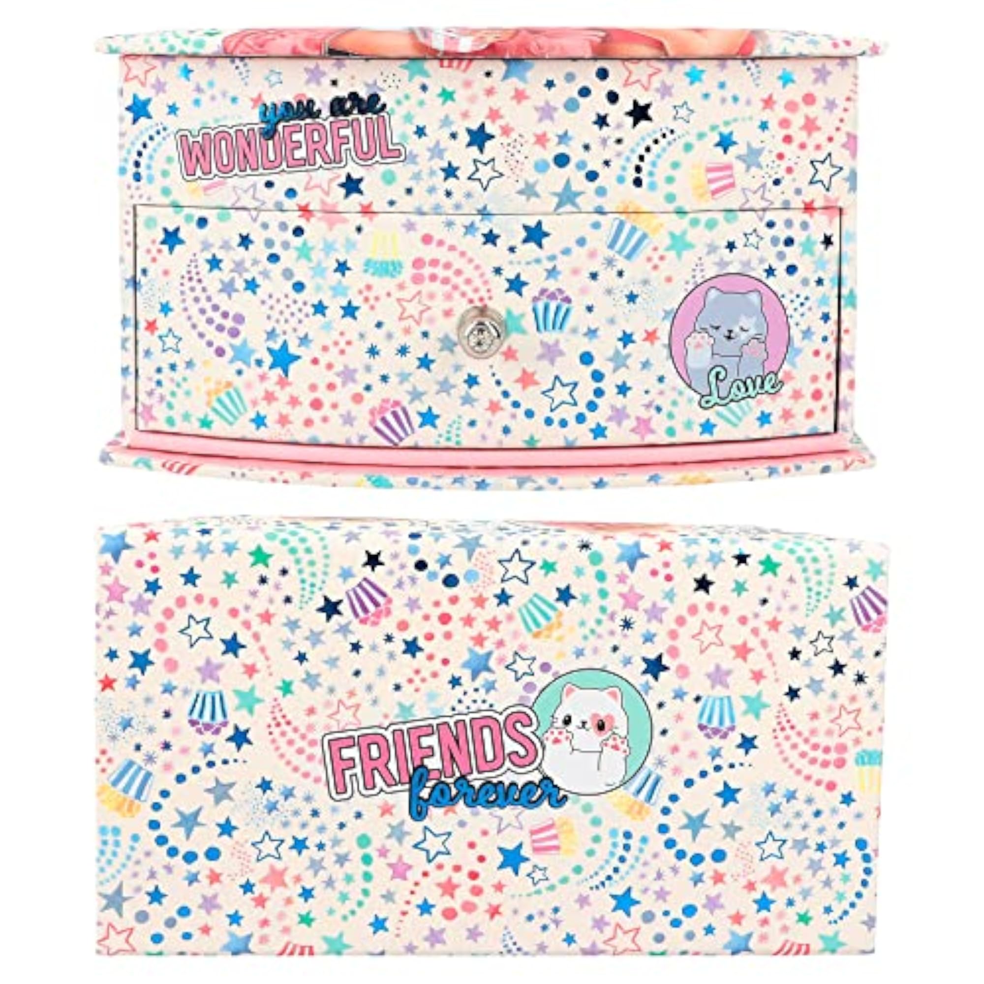 TOPModel Cutie Star Small Pink Jewellery Box