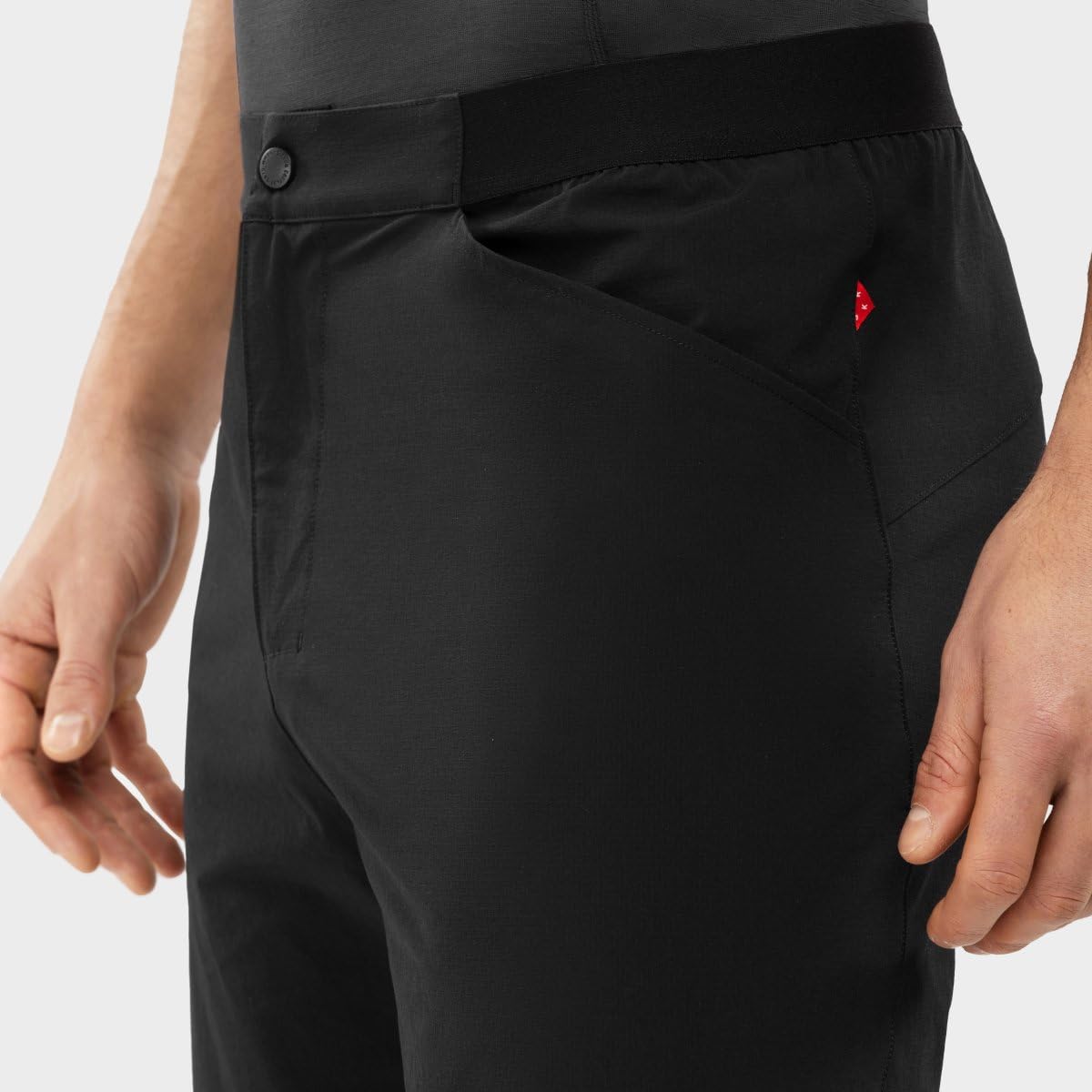 SIROKO Pantalón Corto Gravel Ciclismo Block Negro