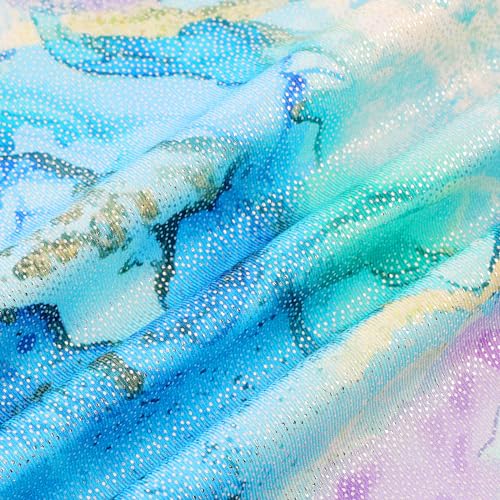 Image of HOZIY Gymnastics Leotards for Girls Unicorn Aurora Rainbow Mermaid Dinosaur Cupcake Sparkle Biketard Toddlers Kids Children