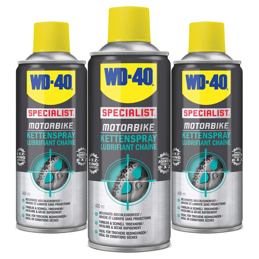 WD-40 Set Specialist Motorbike Kettenspray 400ml (3)