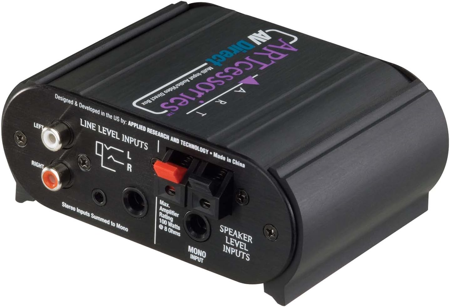 ART A/T Audio/Video DI Box, AV Direct