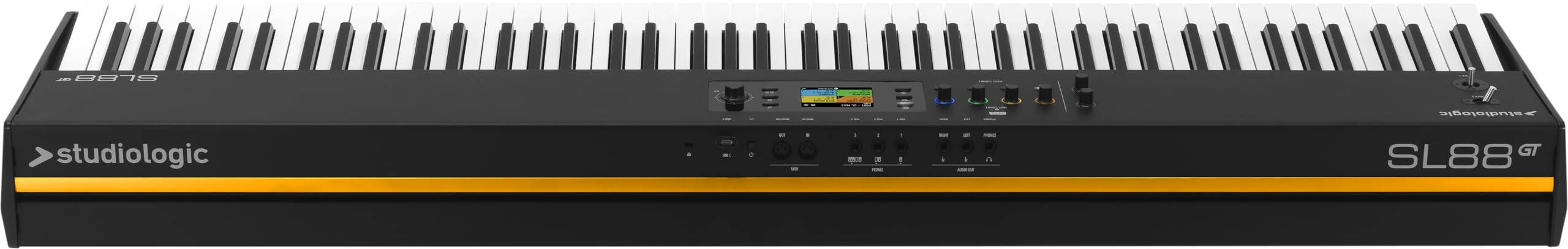STUDIOLOGIC SL88 MK2 | Master Keyboard 88 teclas pesadas | Keybed TP/110 Premium Hammer Action | MIDI 2.0 | UX Logic | Interfaz de audio integrada