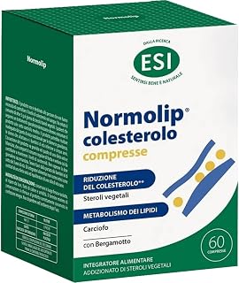 Normolip Colesterolo – Integratore Alimentare, 60 Compresse