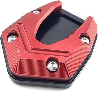 Motorcycle Kickstand Pad for QJMOTO QJSRK600 SRK600 Motorcycle Accessories CNC Kickstand Foot Side Stand Extension Pad Support Plate Enlarge