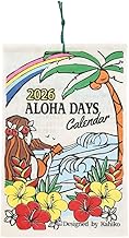 Hawaiian Sundries Calendar 2026 Hand Held Calendar Wall Calendar Poster (Aloha Days) Interior Hawaiian Stylish