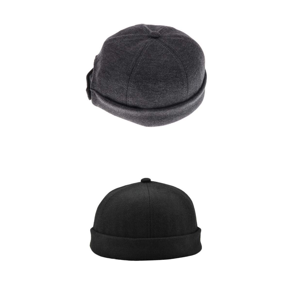 2 Pieces Women Men Retro Docker Leon Beanie Cap Pure Cotton Hat| Streetwear | Aesthetic | Casual-image-4