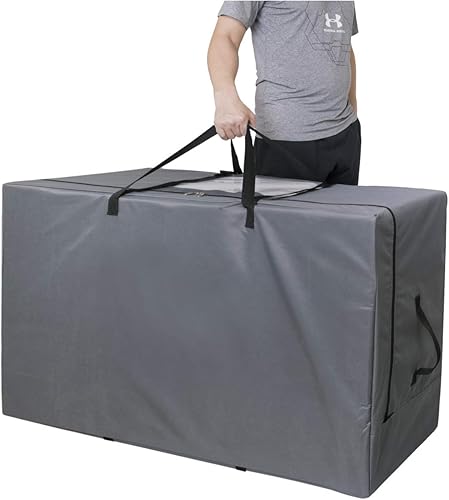 Miniatura 9 de Cuddly Nest Bolsa de Almacenamiento para Colchón Plegable - Funda de Transporte Resistente para Cama de Invitados Tri-Fold (Se Adapta a Colchón
