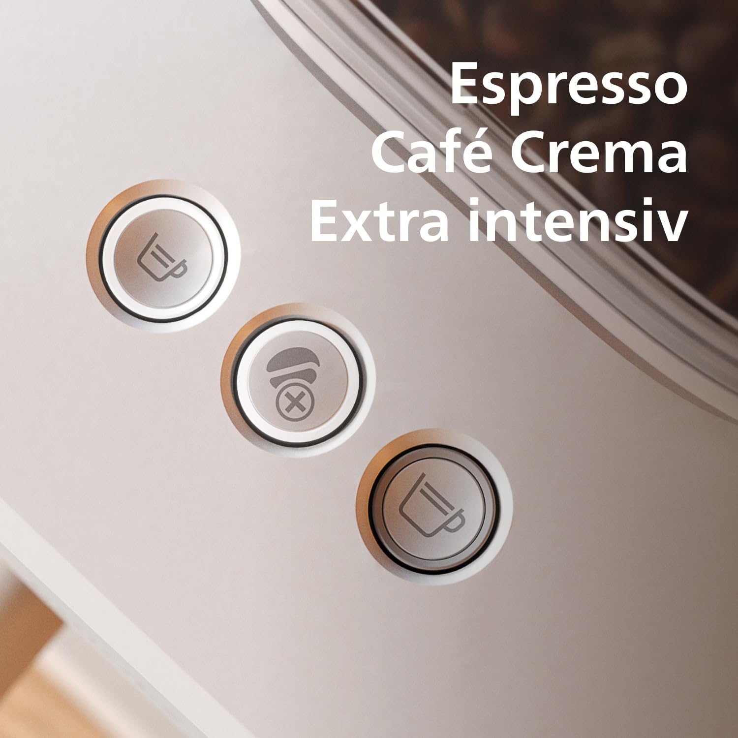 Philips Baristina Espressomaschine und Milchaufschäumer Paket –Automatisches Mahlen, Tampen & Brühen, 16 Bar, Kaffeemaschine mit Mahlwerk & Siebträger, leichte Reinigung, Naturweiß (BAR308/00)