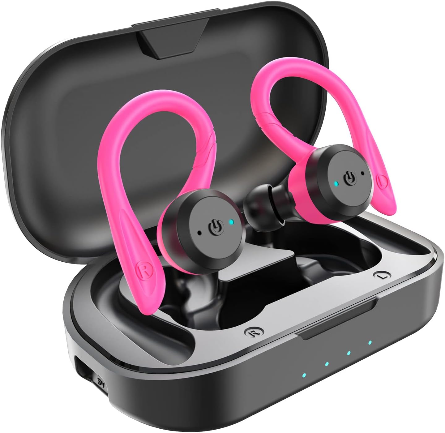 xinwld Écouteurs Bluetooth 5.3 avec 4 micros antibruit ENC, écouteurs