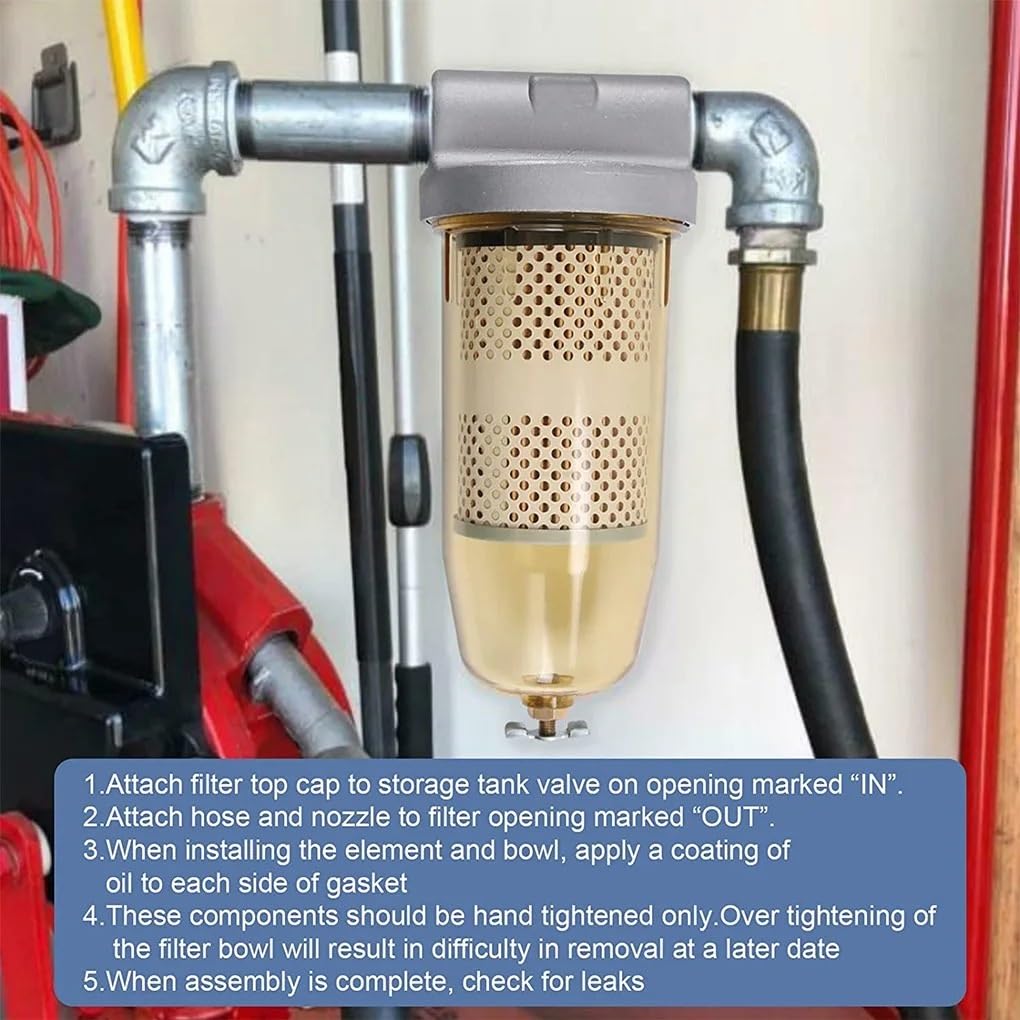 Filtro de Combustible Diésel Conjunto separador de agua y combustible con filtro tanque B10-AL filtros profesionales elemento PF10 Filtro Diesel para Coche
