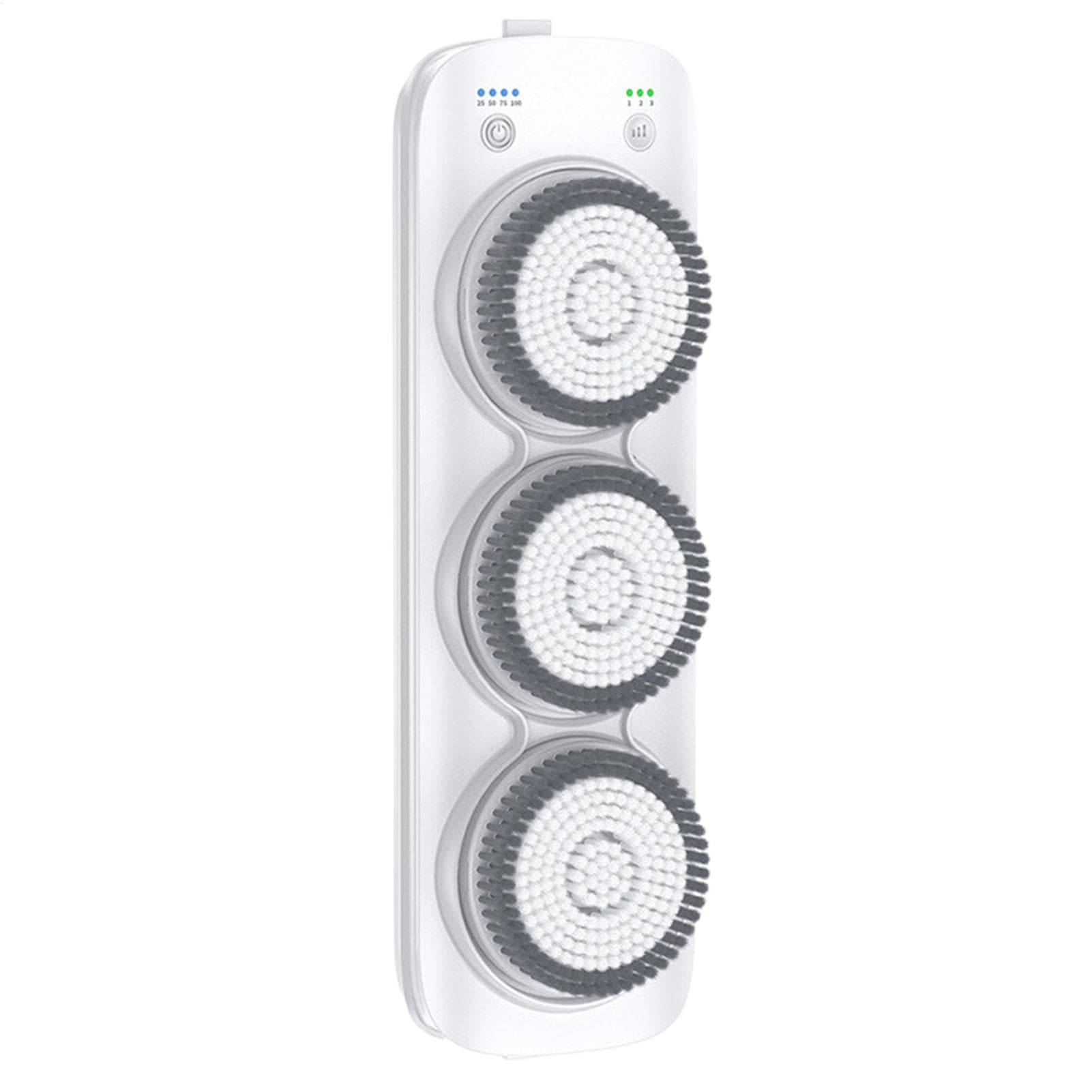 Depurador de espalda eléctrico para ducha, cepillo eléctrico corporal | Purificador de espalda de pared - Purificador de espalda automático para ducha con 3 modos ajustables, para baño diario