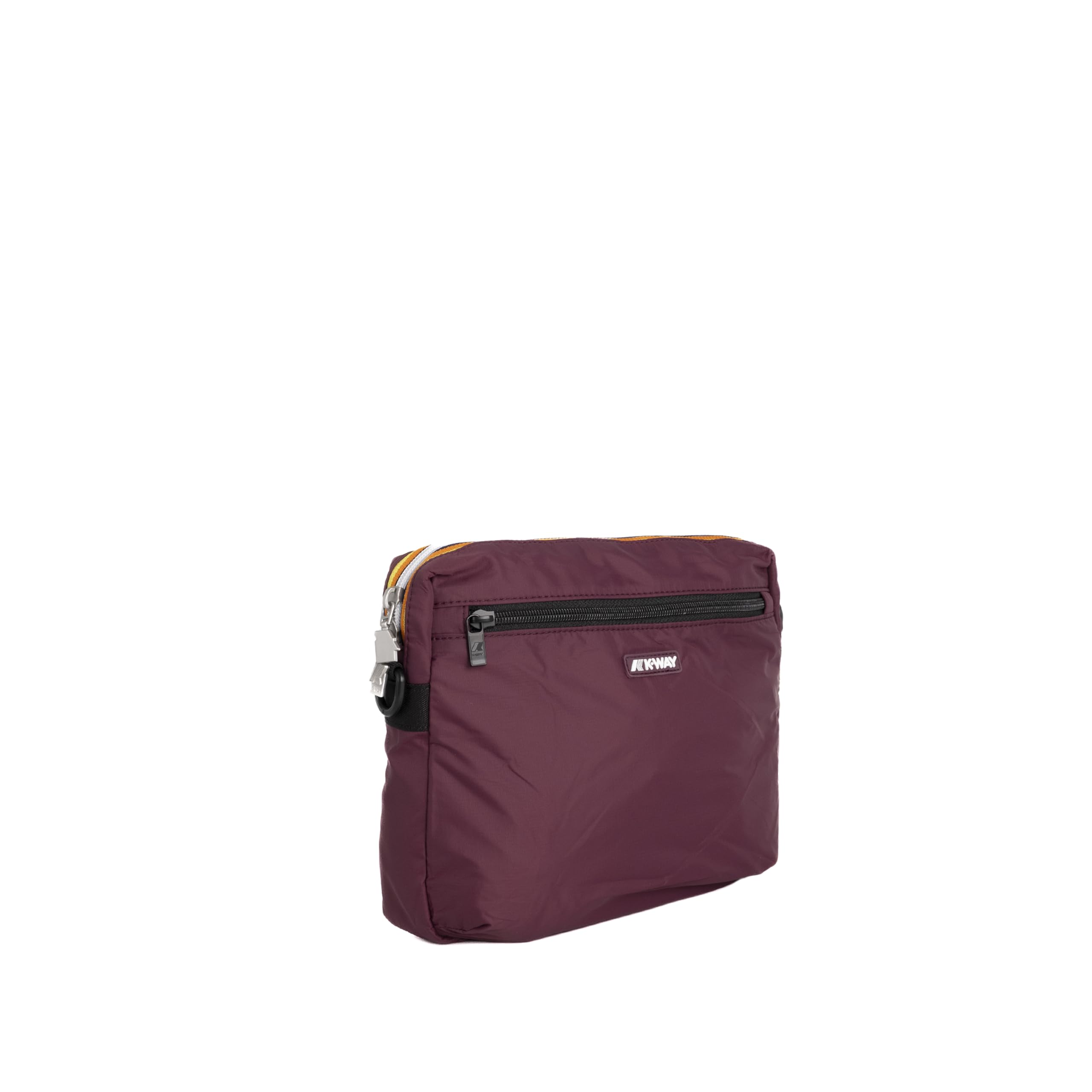 K-Way Borsa a Tracolla Moire Violet Mauve Wine