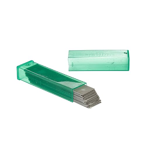 Unger Cuchillas de repuesto para rascador de vidrio y recortes, 10 dispensadores de cuchillas de acero al carbono de 25 pulgadas de alto rendimiento