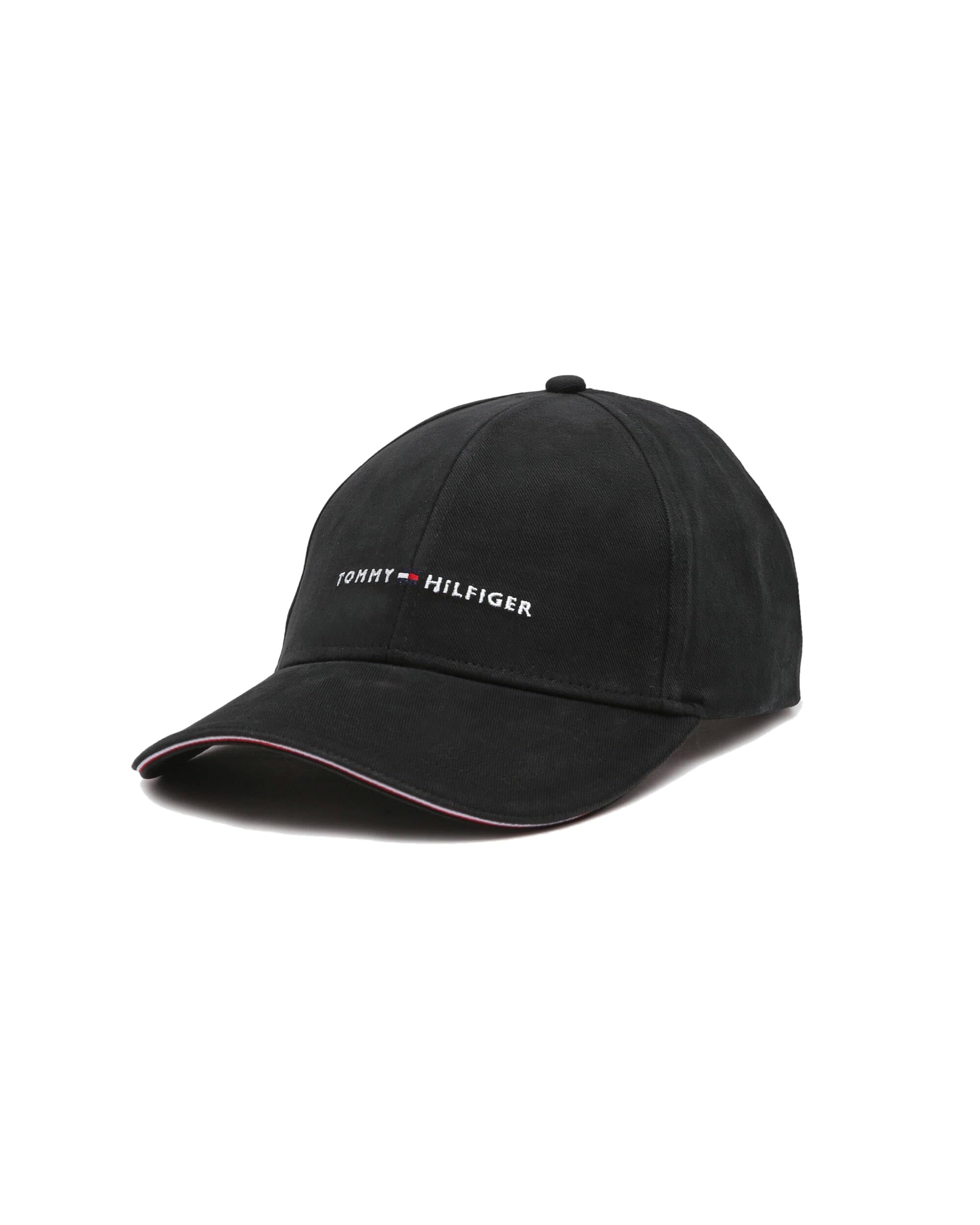 Tommy Hilfiger Men's Black (Black) Th Corporate Baseball Cap, One Size