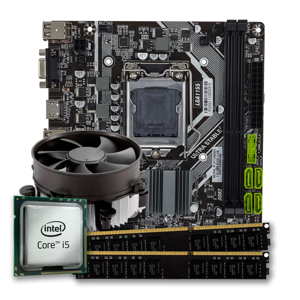 Kit Upgrade Mancer | Intel Core i5-3470 + Placa-mãe H61 + Memória