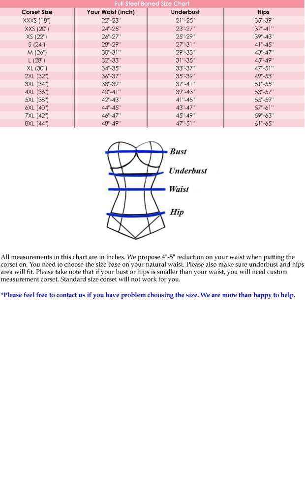 luvsecretlingerie Heavy Duty 22 Double Steel Boned Waist Training Satin Underbust Shaper Corset Frills Style #8408: Large Pink