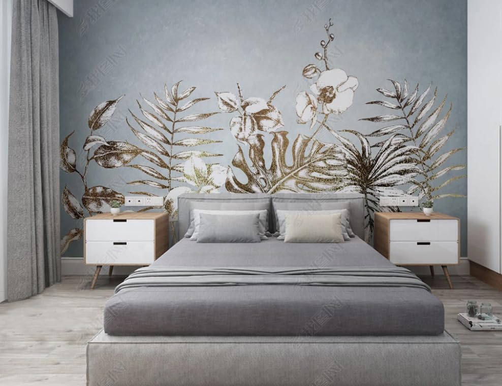 Papier peint intissé tropical salon poster géant mural 150x105
