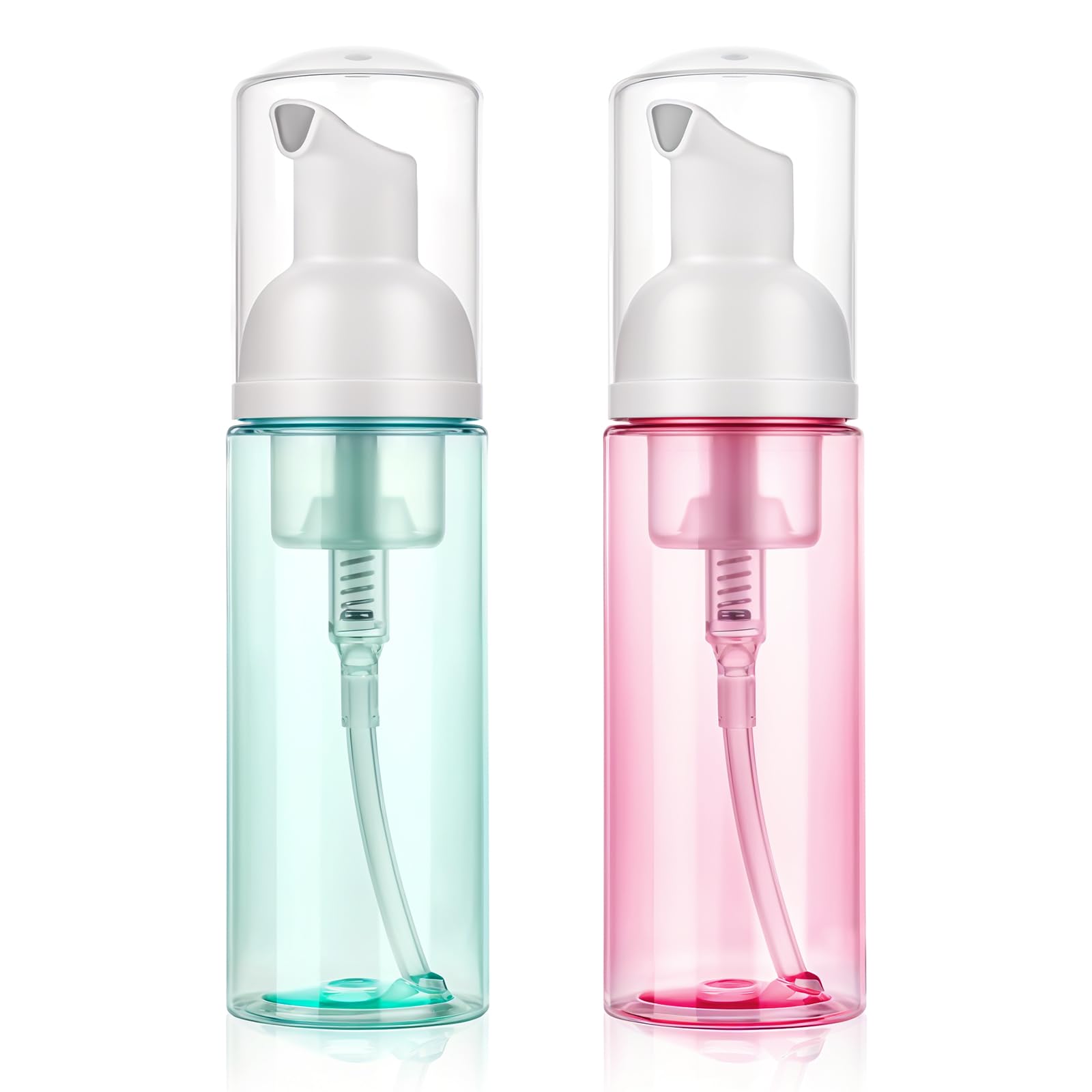 Dispenser Schiuma Da Viaggio 60ml - 2 Pezzi, Ricaricabili, Per Sapone E Shampoo - Foto 12