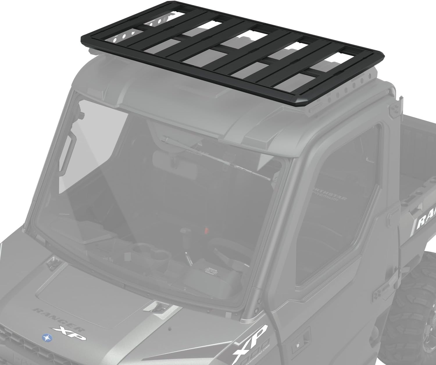 Polaris Off Road Rhino-Rack Rear Bed & 3-Seat Roof Rack - 2889236