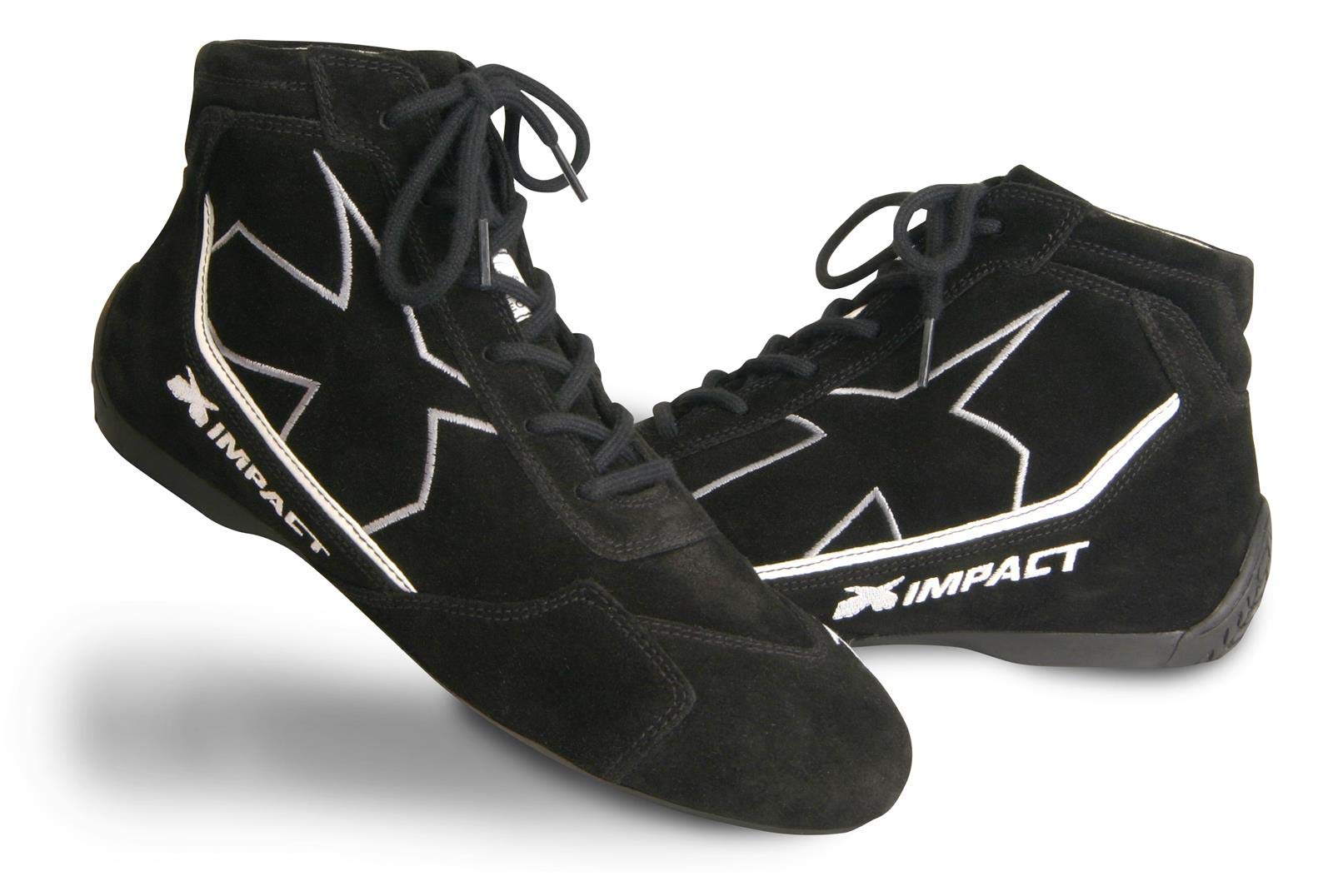 Impact Racing Mens Shoe (Alpha SFI 3.3/5) (Black,10), 1 Pack