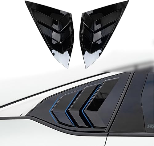 Alerón de rejillas de ventana lateral trasera para Honda Accord 2018 2019 2020 2021 2022 Accesorios Cubierta de pantalla de ventilación de aire