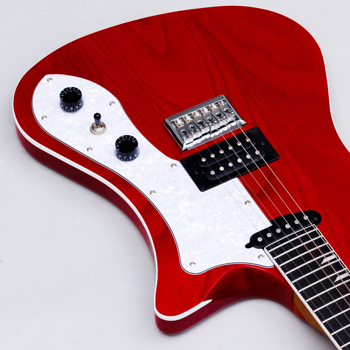 Amazon | RYOGA SKATER/LEC-v2 Scarlet Red エレキギター コイルタップ
