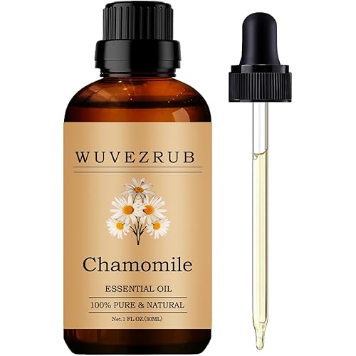 Chamomile Essential Oils Organic, 30ML Pure and Natural Essential Oil for Aromatherapy Diffuser - Chamomile /1 Fl Oz