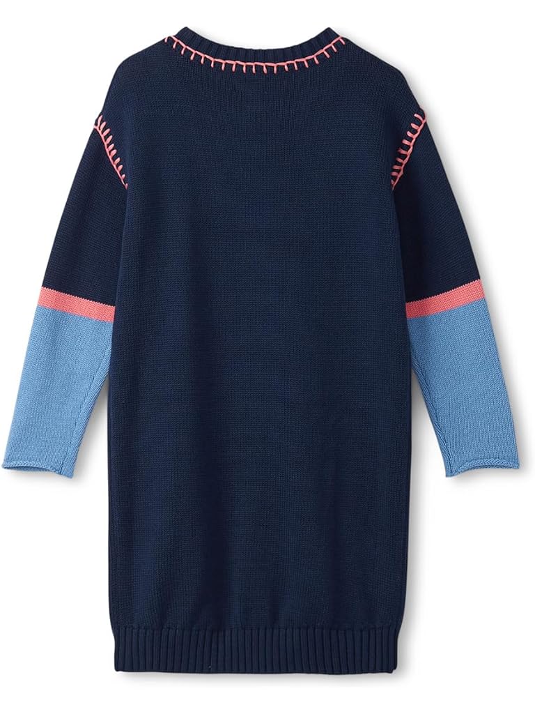 Blue Hatley Sweater Dress (Toddler/Little Kid/Big Kid)