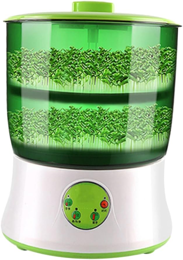 BESPORTBLE 110v Intelligent Microcomputer Controlled Double Electric Maker for Home Use Automatic Machine Energy Saving PTC Heating and Water Circulation System